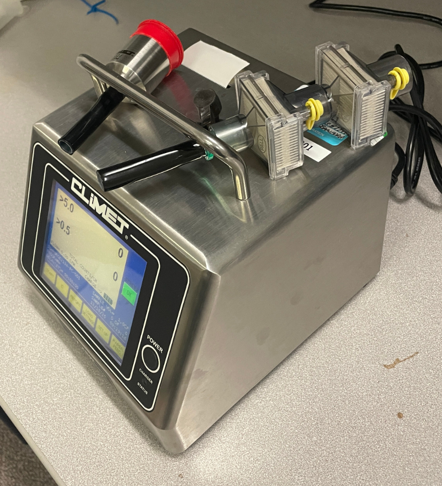 Image of Climet CI-150t 1 CFM Airborne Particle Counter with Sampling Accessories